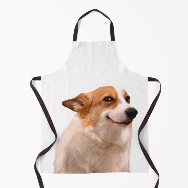 Item preview, Smirking Corgi Funny Dog Meme designed and sold by thesmokeydogs.