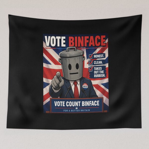 Item preview, Vote Binface  designed and sold by TheEndDesign.