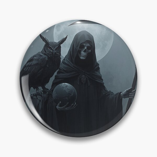 Item preview, Santa Muerte  - Holy Death black designed and sold by Wild Raven Tarot.