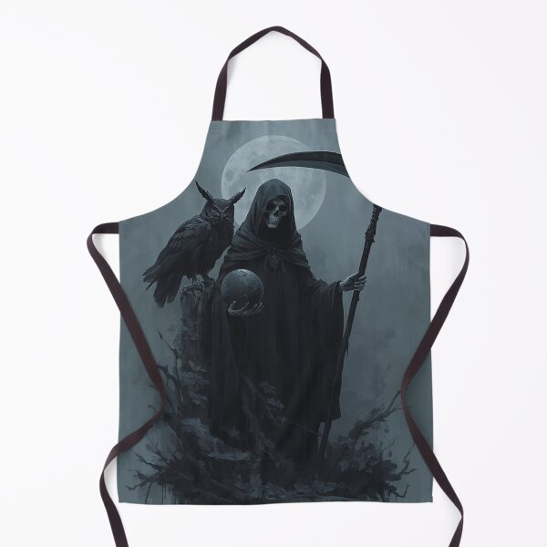 Item preview, Santa Muerte - Holy Death black designed and sold by Wild Raven Tarot.