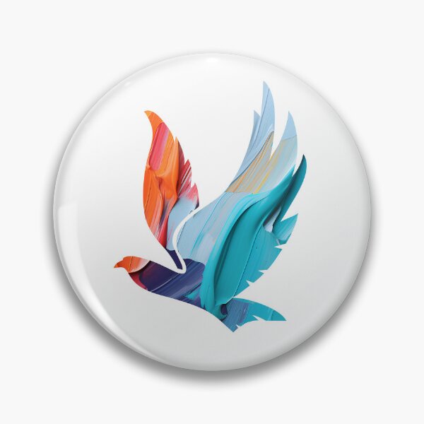 Item preview, Artistic Colorful Bird designed and sold by piyudezigns.
