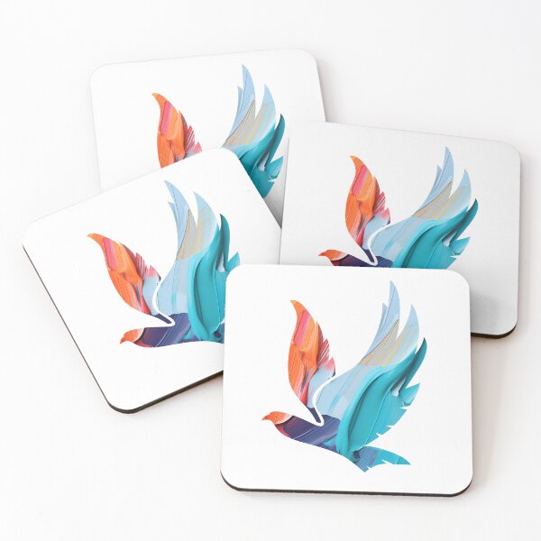 Item preview, Artistic Colorful Bird designed and sold by piyudezigns.