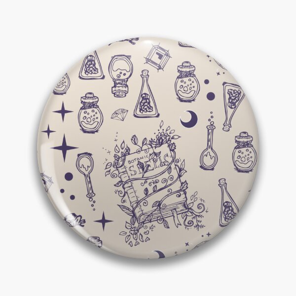 Item preview, Witch Spells and Potions Pattern designed and sold by LauraCoxArt.