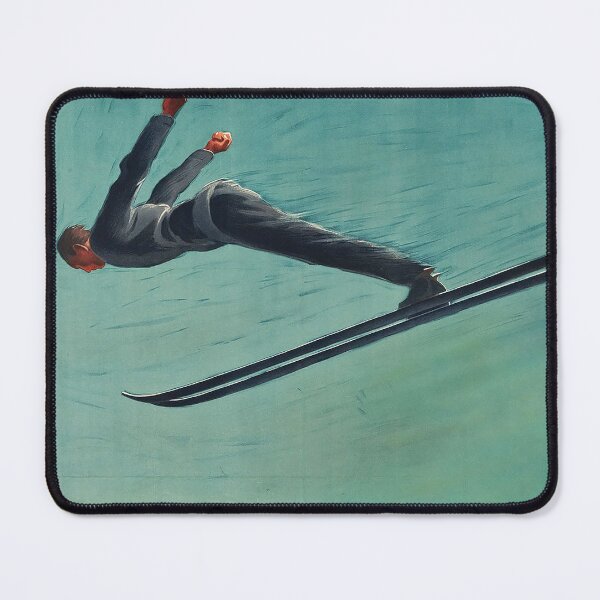 Item preview, Vintage Ski Jumper Alpine Mountain Winter designed and sold by stefandaug.