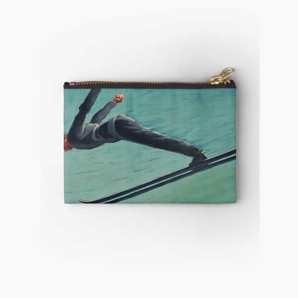 Item preview, Vintage Ski Jumper Alpine Mountain Winter designed and sold by stefandaug.