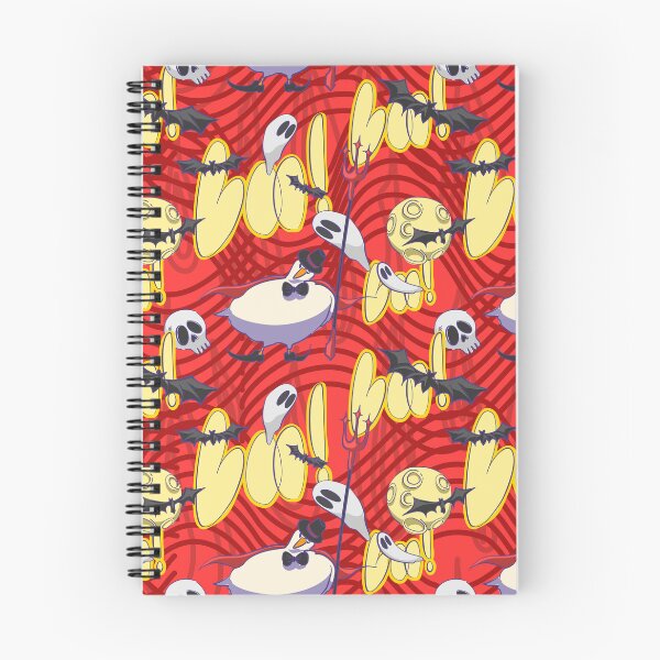 Item preview, Vampire Duck and Devil Pitchfork Halloween Seamless Pattern designed and sold by zanaxxer.