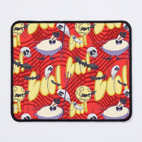 Item preview, Vampire Duck and Devil Pitchfork Halloween Seamless Pattern designed and sold by zanaxxer.