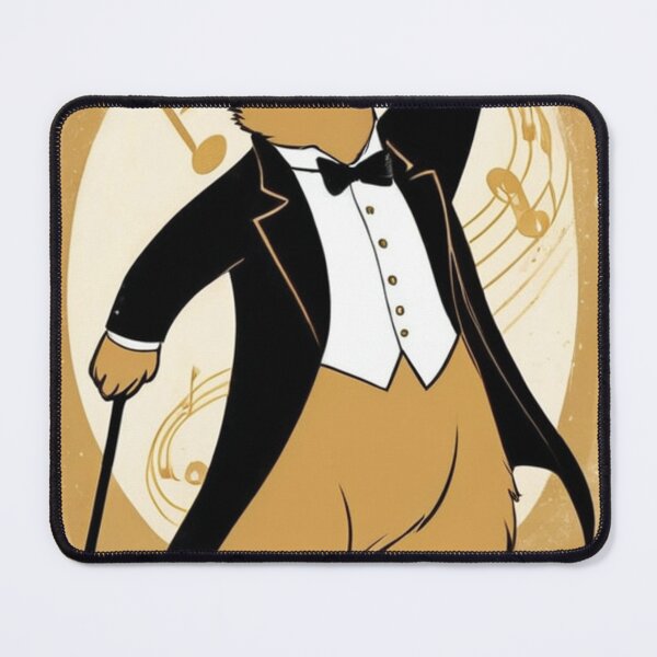Item preview, Art - Stylized Anthropomorphic Bear, 1950s Advertising Illustration designed and sold by World-Pets.