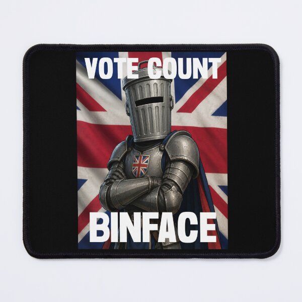 Item preview, Vote Count Binface designed and sold by TheEndDesign.