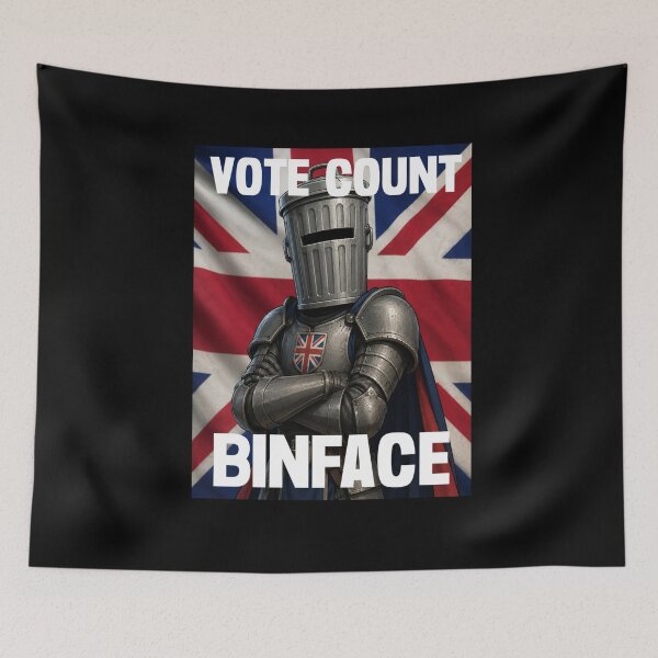 Item preview, Vote Binface  designed and sold by TheEndDesign.