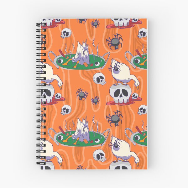 Item preview, Spooky Witch Cauldron and Spider Halloween Seamless Pattern designed and sold by zanaxxer.
