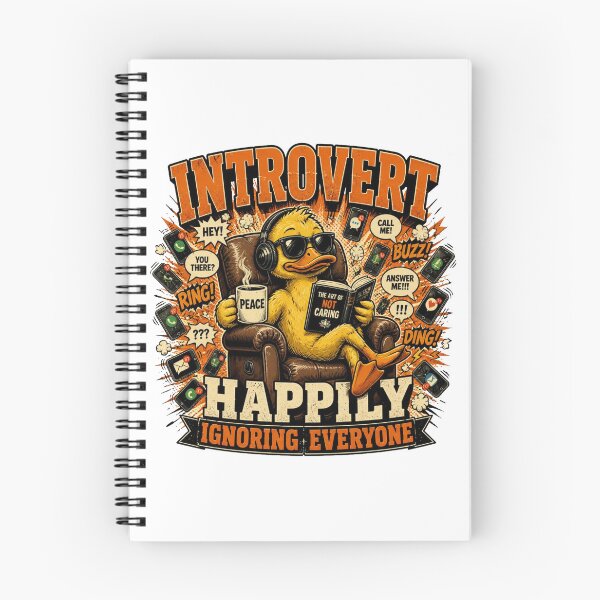 Item preview, HAPPILY IGNORING EVERYONE designed and sold by Cavalier-org.