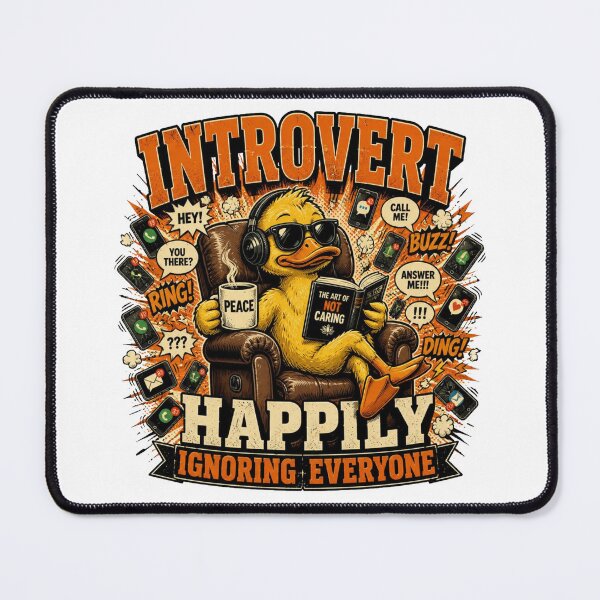 Item preview, HAPPILY IGNORING EVERYONE designed and sold by Cavalier-org.