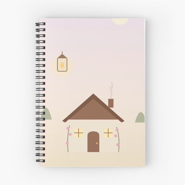 Item preview, Cottagecore Cottage - Cabin and Starry Night Lantern designed and sold by DkSpirit.