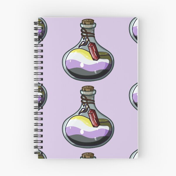 Item preview, Nonbinary Potion Bottle designed and sold by Rotting Trove.