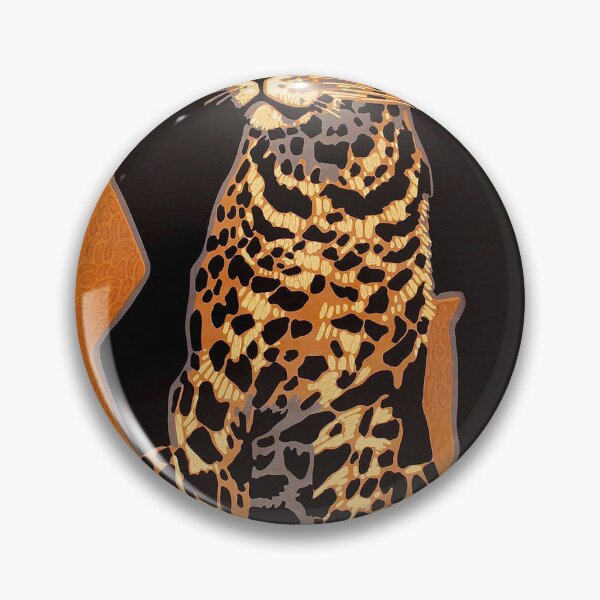 Item preview, Vintage Leopard Panther Zoo Art Deco designed and sold by jamesschoen.