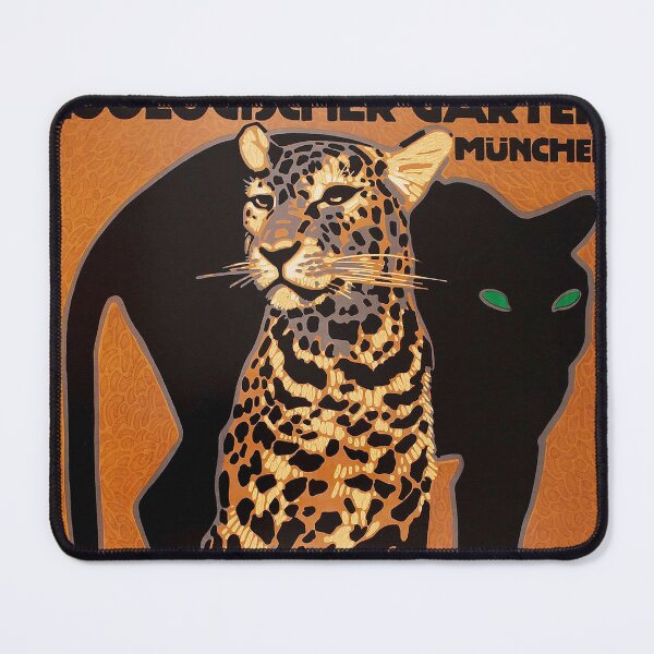 Item preview, Vintage Leopard Panther Zoo Art Deco designed and sold by jamesschoen.