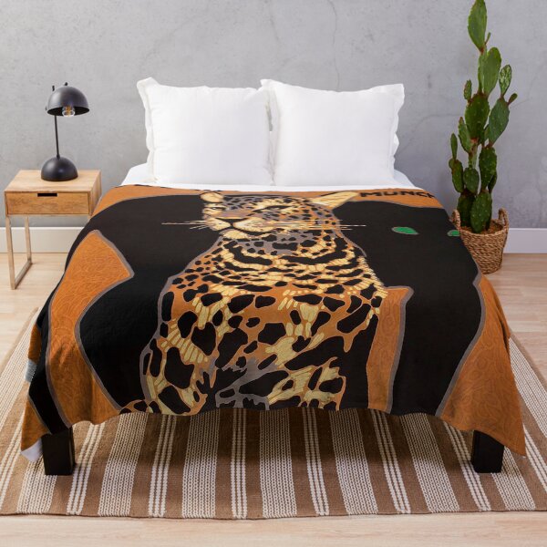 Item preview, Vintage Leopard Panther Zoo Art Deco designed and sold by jamesschoen.