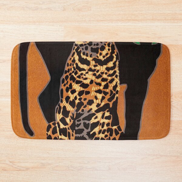 Item preview, Vintage Leopard Panther Zoo Art Deco designed and sold by jamesschoen.