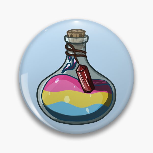Item preview, Pan Potion Bottle designed and sold by Rotting Trove.