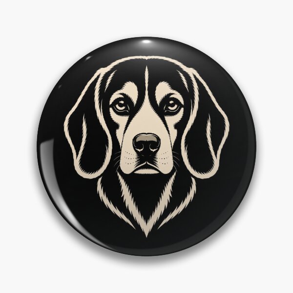 Item preview, Beagle Minimalist Mascot | Working Dog Collection designed and sold by RusticMeadow.