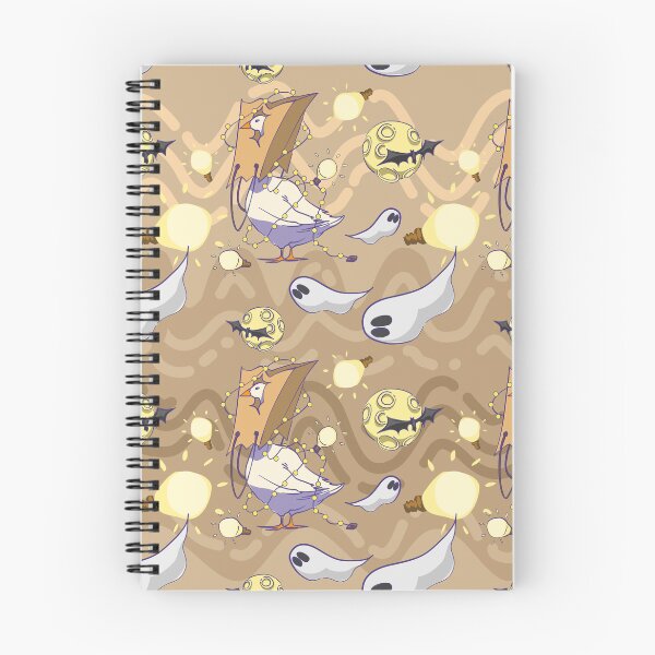 Item preview, Funny Paper Bag Head Duck Halloween Seamless Pattern designed and sold by zanaxxer.