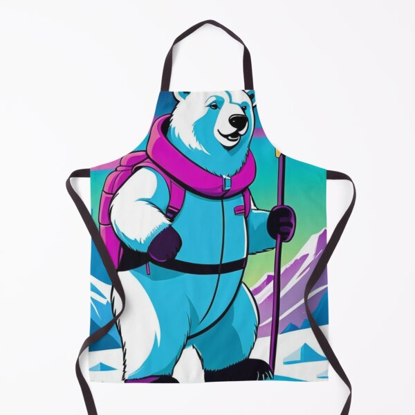 Item preview, Art - Stylized Polar Bear Character, Futuristic Interstellar Adventure designed and sold by World-Pets.