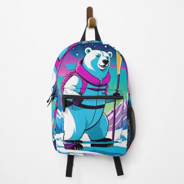 Item preview, Art - Stylized Polar Bear Character, Futuristic Interstellar Adventure designed and sold by World-Pets.
