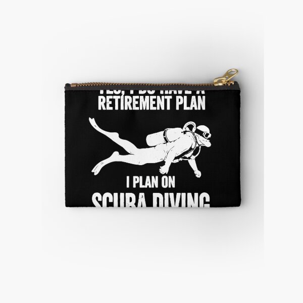 Item preview, Yes I Do Have A Retirement Plan I Plan On Scuba Diving - Scuba Diver Art designed and sold by BendyBeasts.