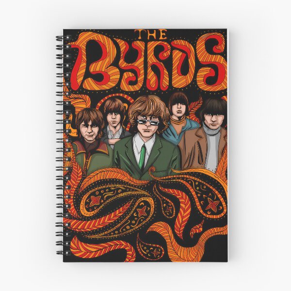 Item preview, The Byrds Psychedelic Music Band  designed and sold by AKD-Design.