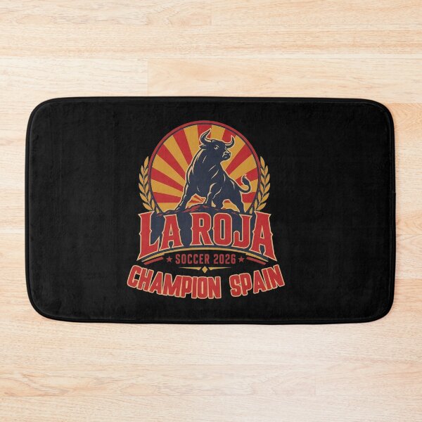 Item preview, La Roja Spain Soccer 2026 Champion Distressed Bull designed and sold by Thudesign85.