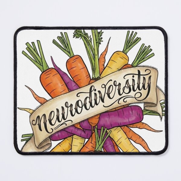Item preview, neurodiversity designed and sold by redblacklabel.
