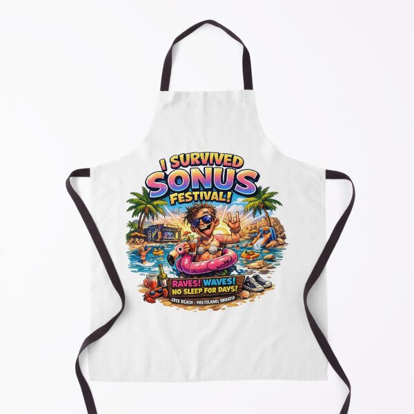 Item preview, I Survived Sonus Festival T-Shirt | Raves, Waves & No Sleep for Days | Croatia Beach Festival Graphic Tee | EDM Summer Party Shirt designed and sold by Sushikidsntod.