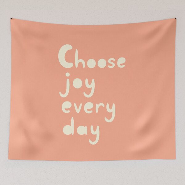 Item preview, Choose Joy Every Day Inspirational Quote designed and sold by Owcomm.