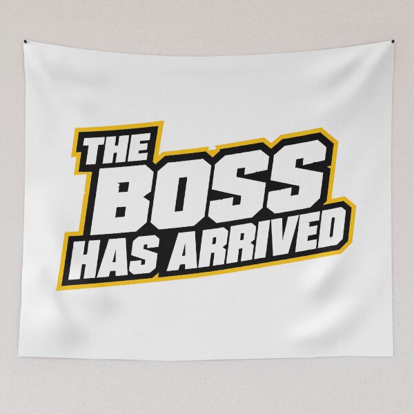 Item preview, The Boss Has Arrived designed and sold by Azagthoth.
