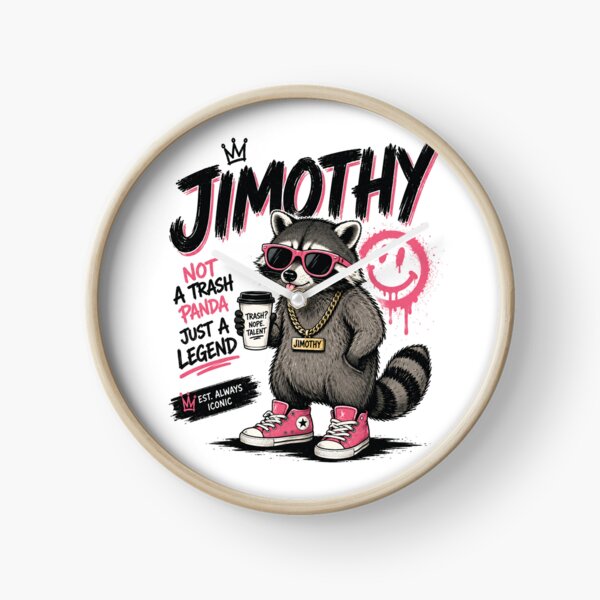 Item preview, Jimothy Not a Trash Panda Just a Legend Raccoon designed and sold by SAMO-TOP.