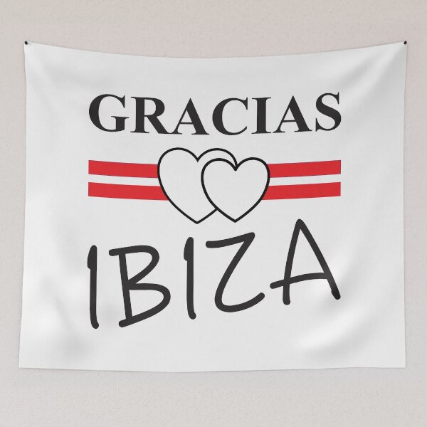 Item preview, Thanks Ibiza - that's Gracias Ibiza in Spanish... designed and sold by VacationTees.