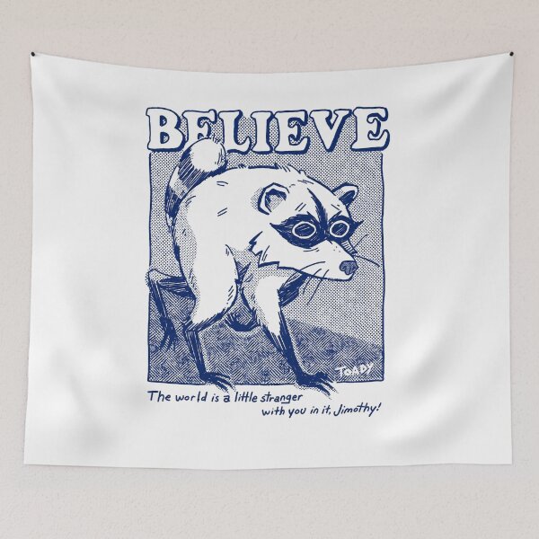 Item preview, JIMOTHY BELIEVE Seattle Raccoon Cryptid  designed and sold by Theaurore.