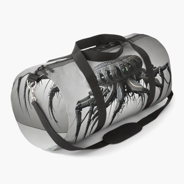 Item preview, UFO Futuristic Cyber Spider Robot | Dark Sci-Fi Mechanical Creature Art designed and sold by Bhaskar Digital Art.