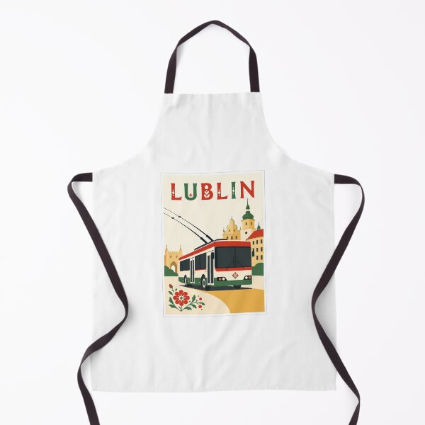 Item preview, Lublin Trolleybus Heritage Travel Poster designed and sold by Beyond Destinations.