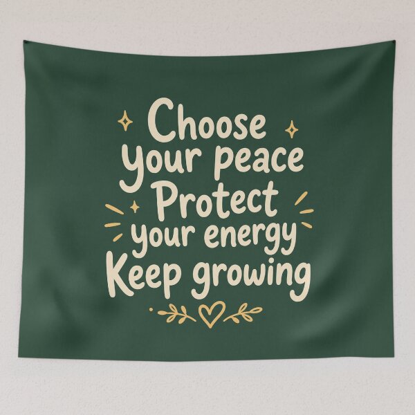 Item preview, Choose Your Peace Protect Your Energy designed and sold by Owcomm.