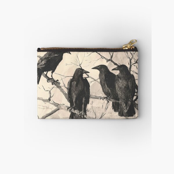 Item preview, Vintage Crows Ravens Winter Tree Gothic Art designed and sold by chaddillard.