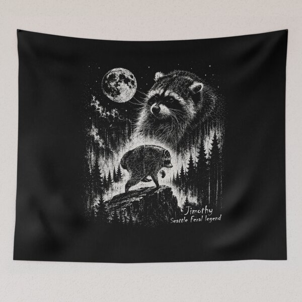 Item preview, Vintage Jimothy Raccoon designed and sold by Theaurore.