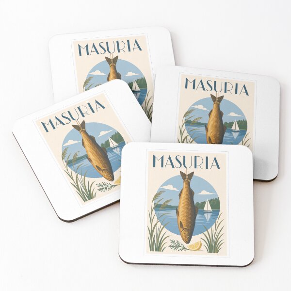 Item preview, Masuria Smoked Fish Travel Poster designed and sold by Beyond Destinations.