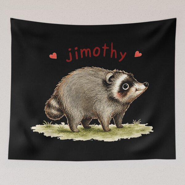 Item preview, Jimothy Raccoon Cute Animal Lover Wildlife designed and sold by Hugosploosh.