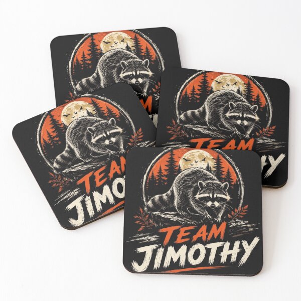 Item preview, Team Jimothy The Round Seattle Raccoon Vintage Retro Silhouette designed and sold by haitrieuic96.