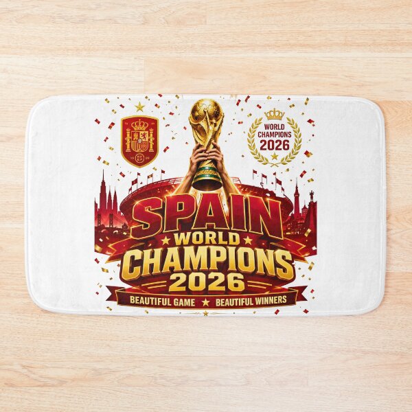 Item preview, spain winner football, spanish football, football champions, world cup football designed and sold by TrueArtVibes.