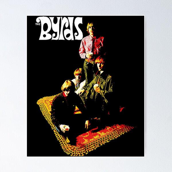 Item preview, The Byrds Psychedelic Red Carpet Band Music designed and sold by AKD-Design.