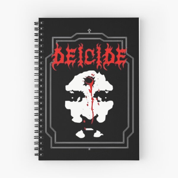 Item preview, Deicide White Skull Rorschach Blood Splatter Death Metal designed and sold by indecentXp0sure.