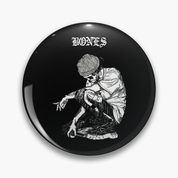 Item preview, Beanie Crouching Below Text Reading Bones designed and sold by Clear-Styles.